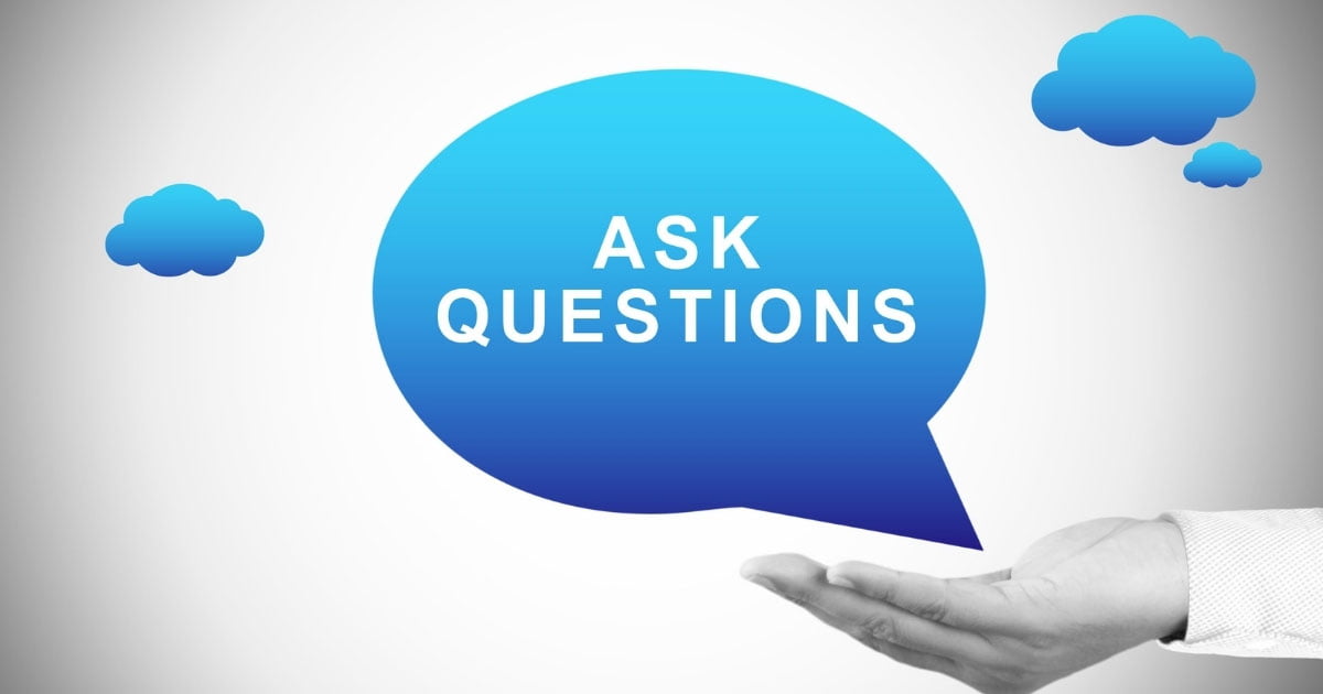 ask question sign