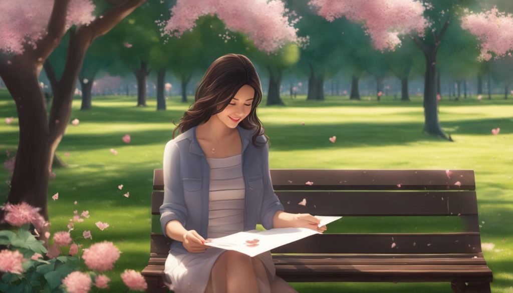 Expressing love through words