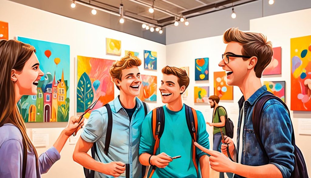 Engaging with local exhibitions