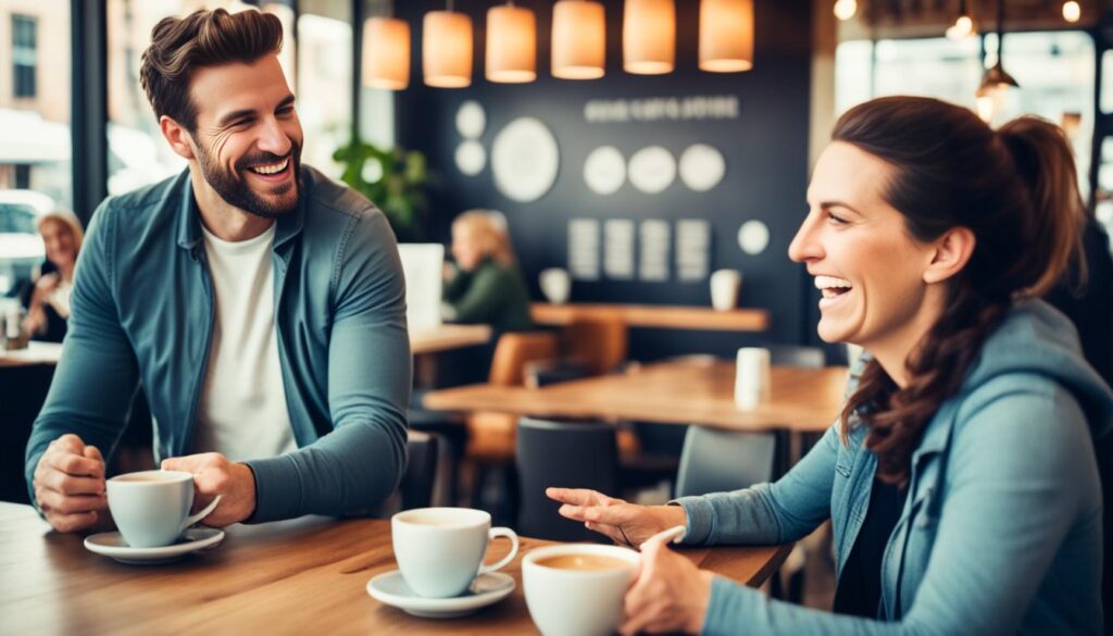 Building rapport through casual conversation